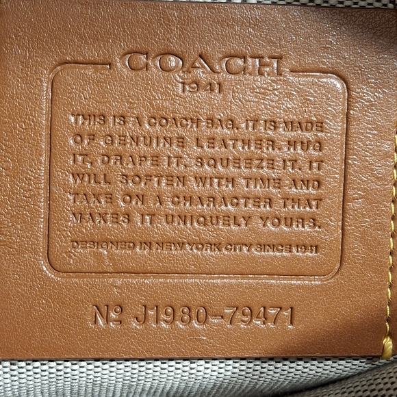 Coach 79471 Harmony Hobo Shoulder Bag Tote Purse - Picture 8 of 10